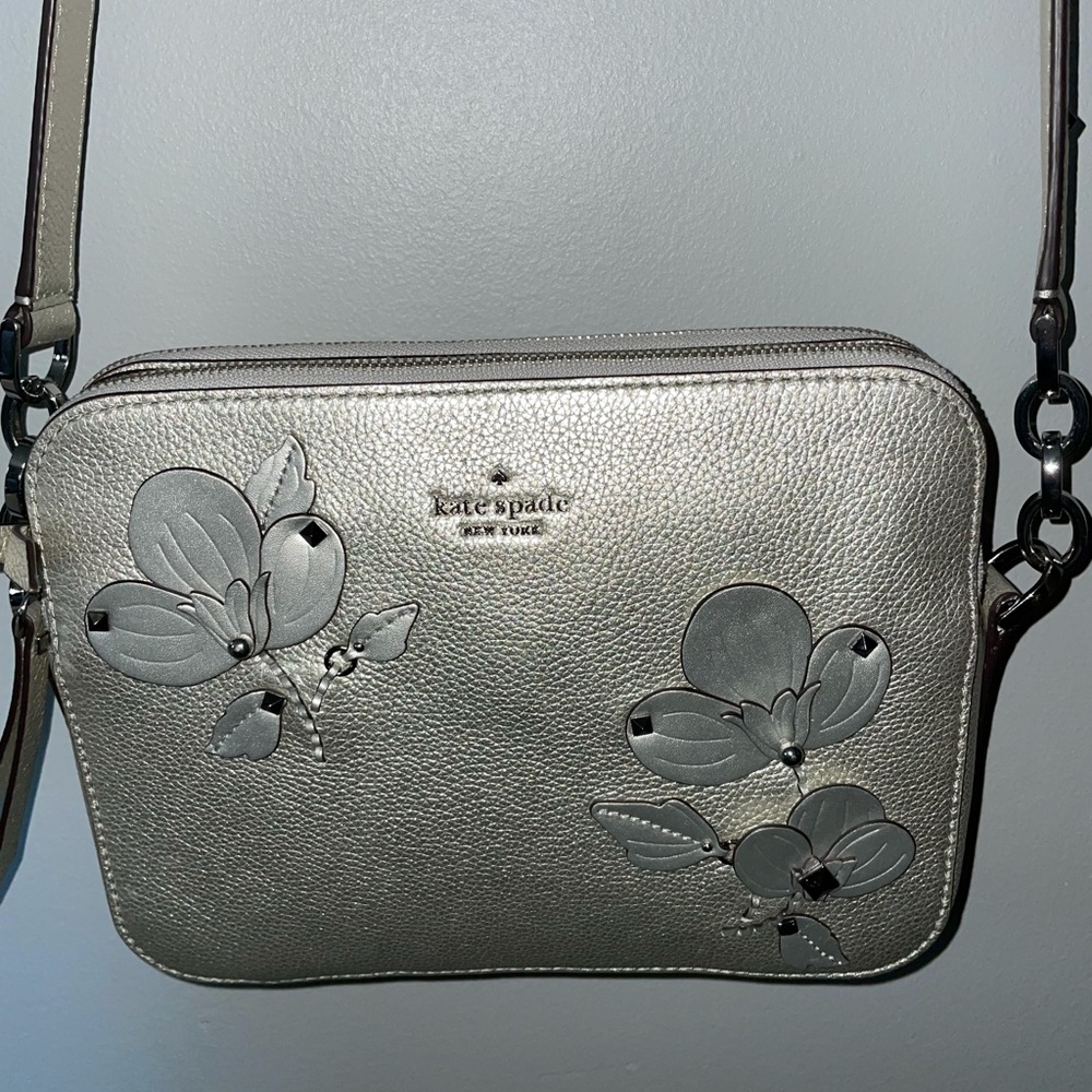 New Kate Spade Larchmont Avenue Floral Crossbody.